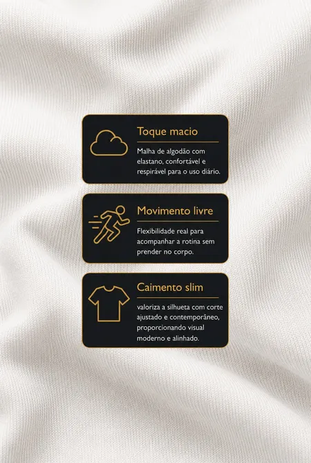 Kit  3 Camisetas Malha Tech