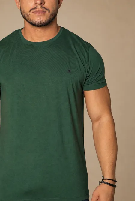 Camiseta Malha Tech MC Verde Pantanal Camiseta Malha Tech MC Verde Pantanal
