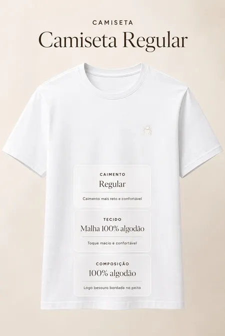 Kit 5 Camisetas Basicas Kit 5 Camisetas Basicas