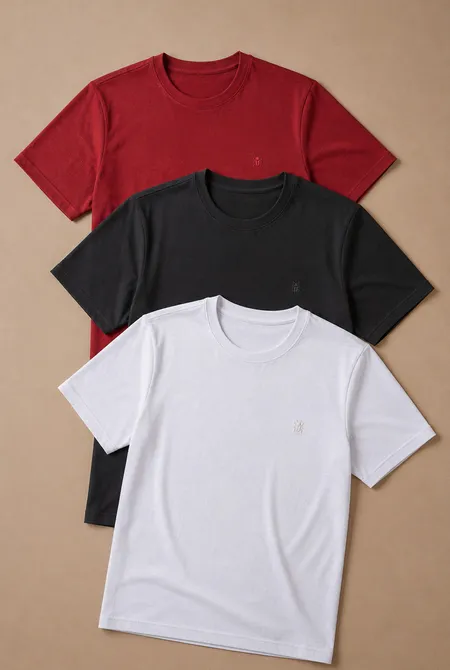Kit  3 Camisetas Malha Tech