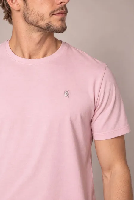 Camiseta Conforto MC Rosa - Debutante Camiseta Conforto MC Rosa - Debutante