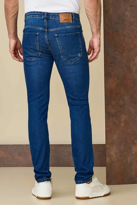 Calça Jeans Comfort Skinny Jeans Nevoeiro