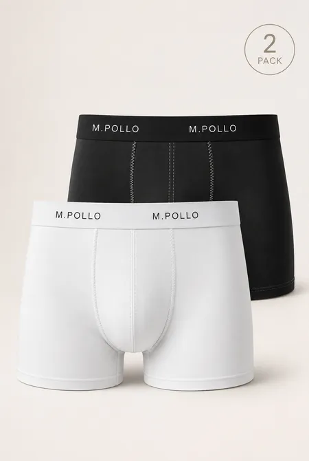 Kit 2 Cuecas Boxer Algodão