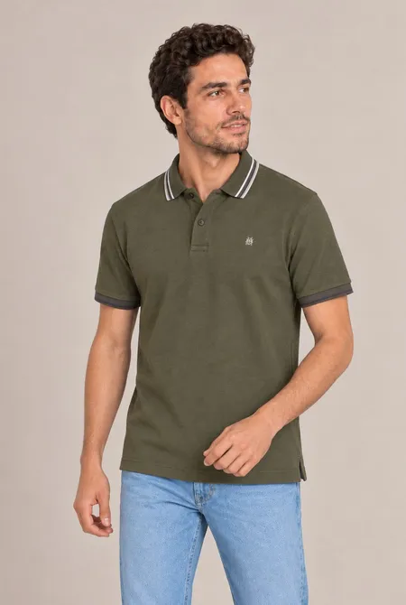Polo MC Regular  Verde Exercito