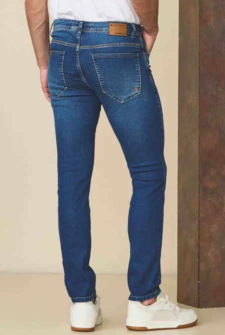 Calça Jeans Slim Calça Jeans Slim