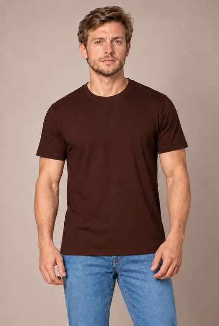  Kit 3 Camisetas Básicas Lisas Algodão